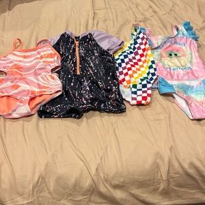 Girls 3t Swimsuit bundle 4 swimsuits!)